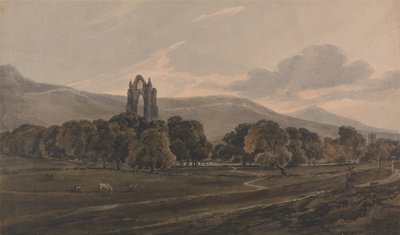 Guisborough Priory by Thomas Girtin